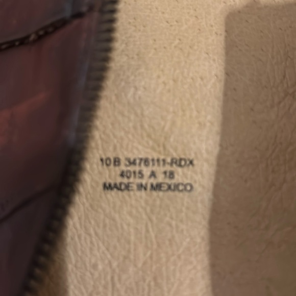 NWOT, Frye, molly Redwood, tall (over knee) riding boots, size 10B 347611-RDX - Picture 9 of 9